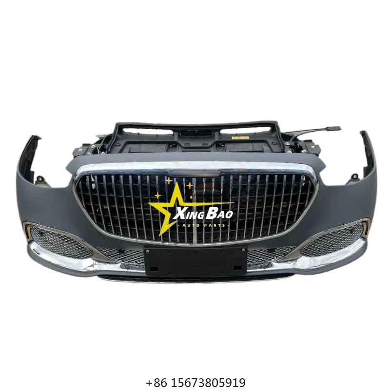 

for Maibakh W223 S500 S680 Car Bumper Assembly with Grille Body Kit Parts for W222 S500 S680 Model S63