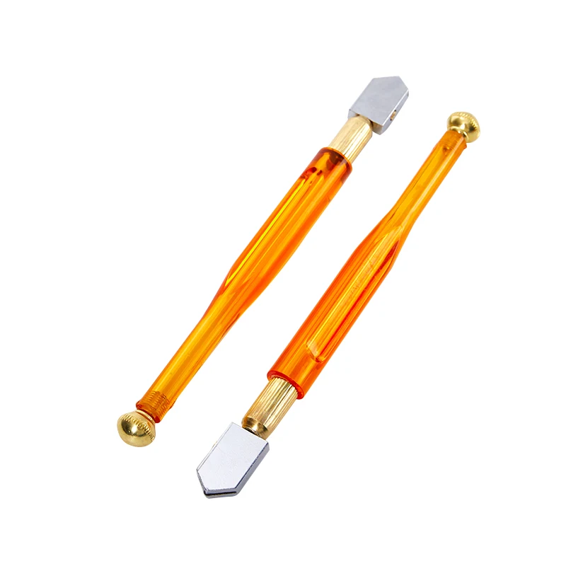 

1PC Professional Glass Tile Cutter For Hand Tool 130mm Diamond Tipped Glass Knife Tools Window Craft Portable Glass Tile Cutter