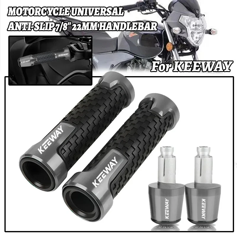 Accesorios para motocicleta: Puños de manillar de 7/8'' (22mm) para Keeway RKF RKV RKS K/X Light Superlight 125 200