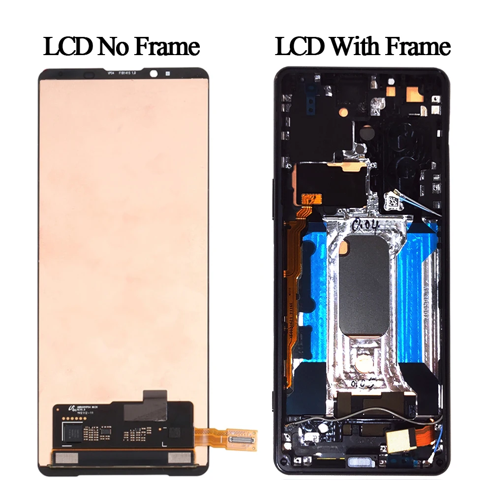 Imagem -03 - Original Lcd Display Touch Screen Digitizer Assembly Substituição Sony Xperia Iii Xq-bq72 61