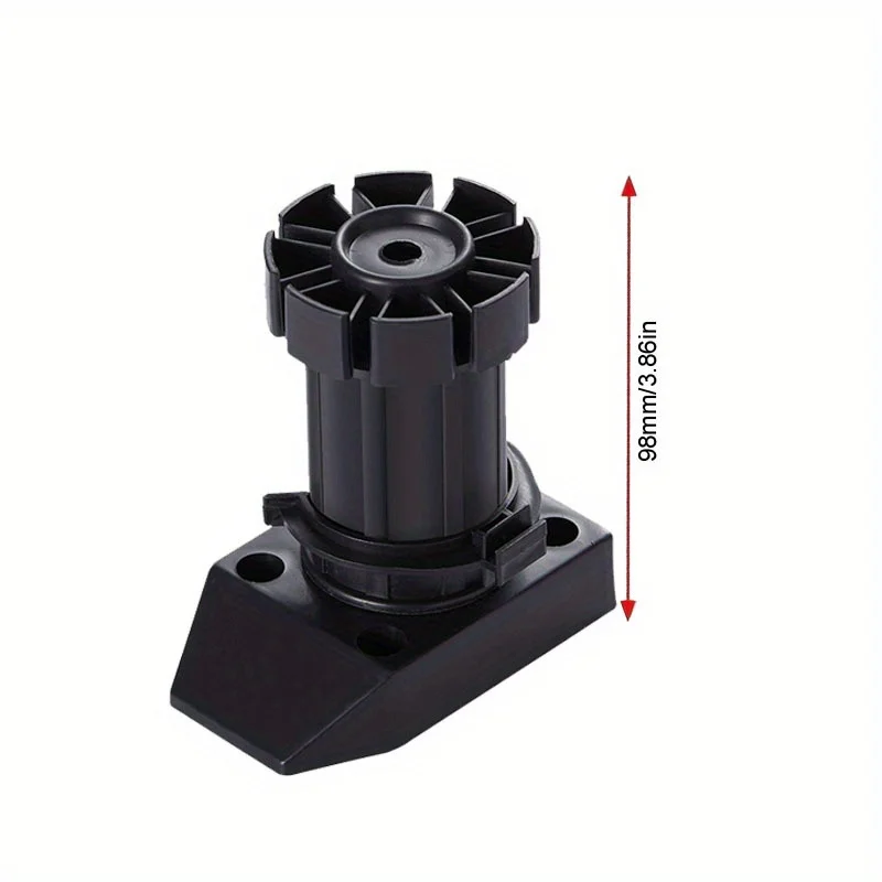 4pcs Leveler Adjustable Cabinet Feet for Furniture Cabinets Adjustable Cabinet Legs Levelers Premium Heavy Duty Cabinet Levelers