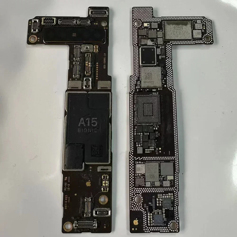 CNC CUT Motherboard For IPhone 14 Pro Max 4G 5G Logic Board Polishing CPU AP RF Board IPhone 14 Plus Switching CPU Baseband Swap