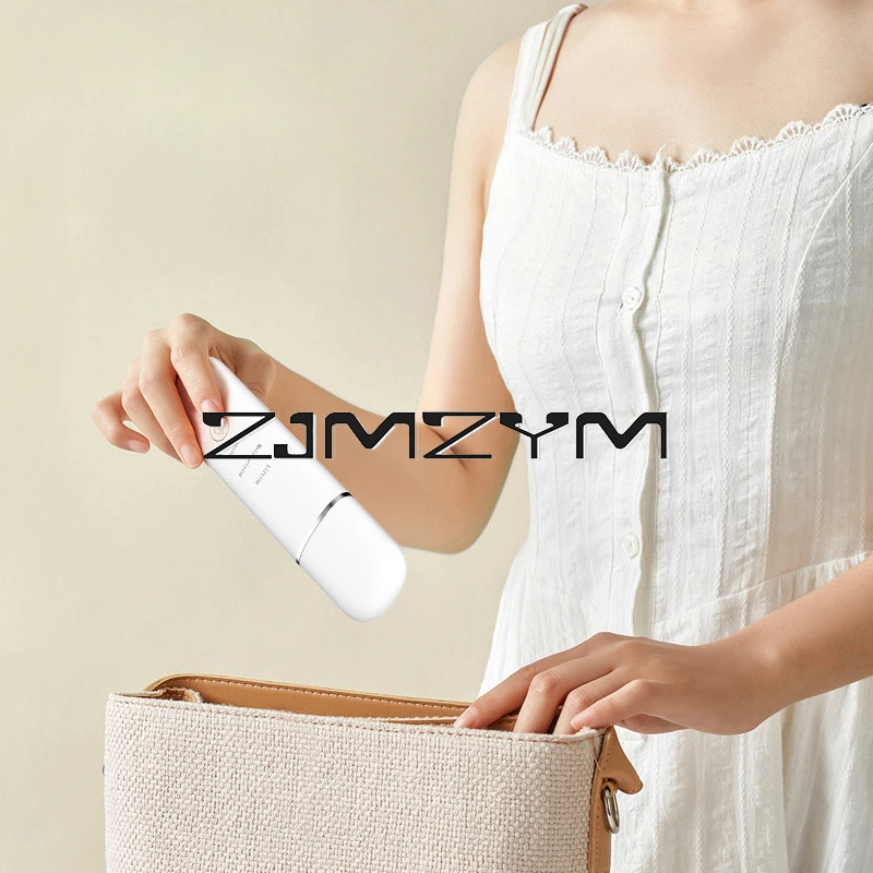 Purificador de pele impermeável ultra-sônico Máquina de limpeza facial Pá de descascar Limpador de poros faciais Máquina de elevação do purificador de pele facial