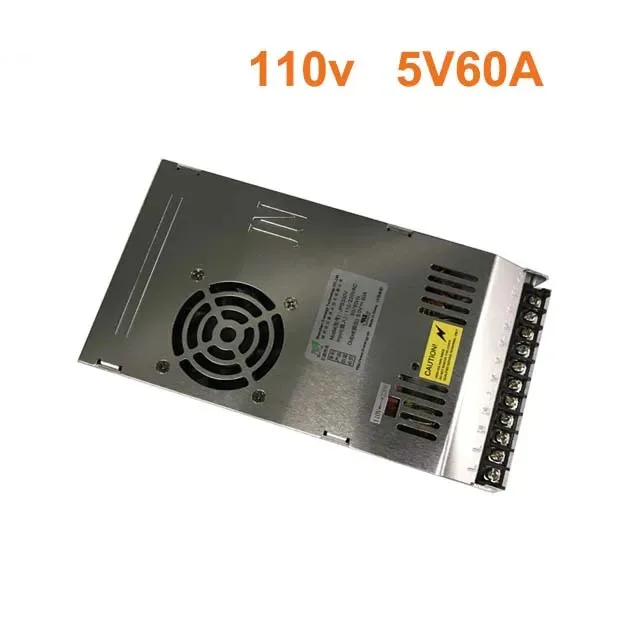 5V60A Power Supply 300W 220V 110V Slim Led Display Screen Power Supply For Indoor And Outdoor