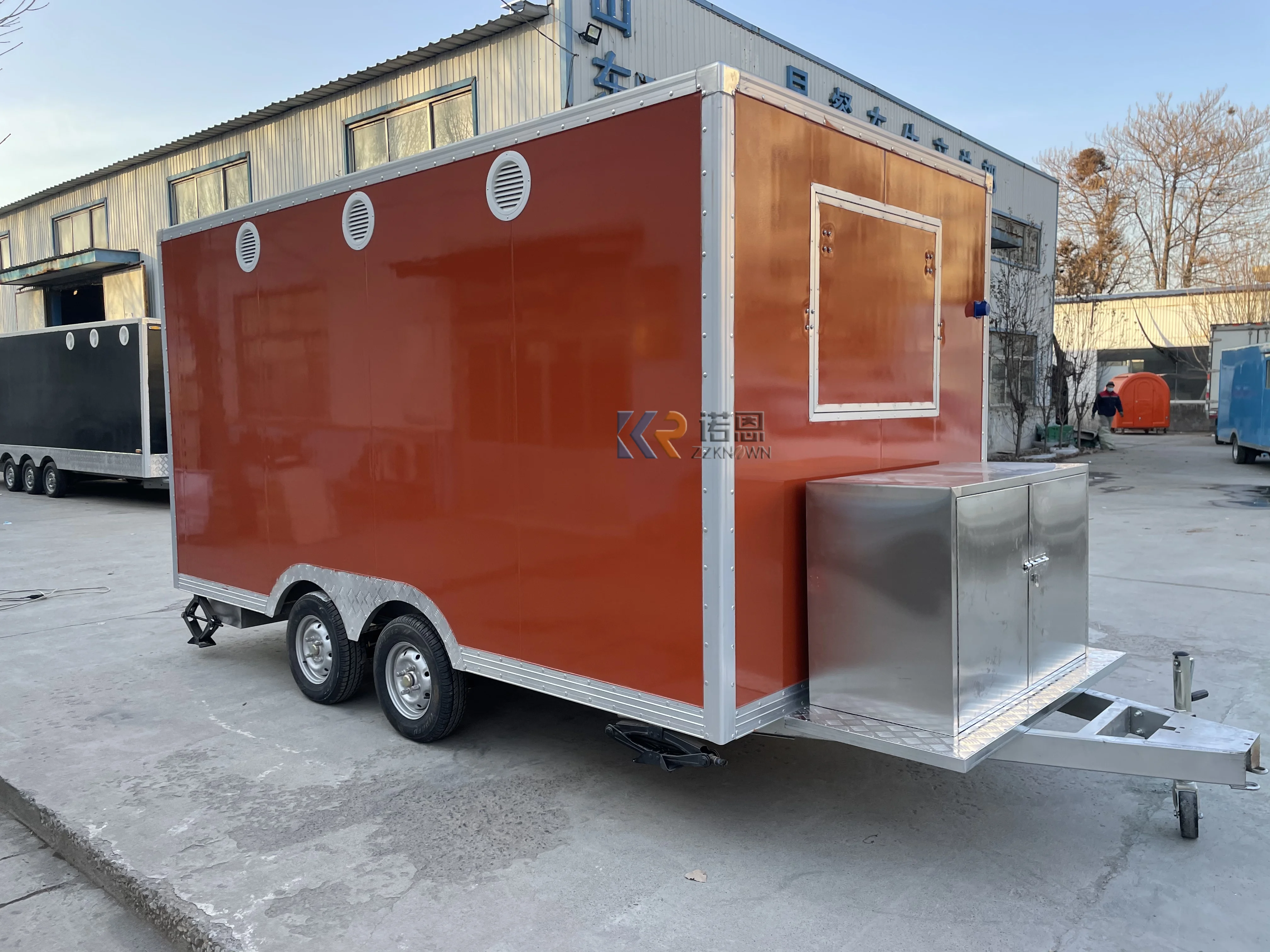 Hotdog Cart Mobile Food Shop Food Trailers Fully Equipped USA