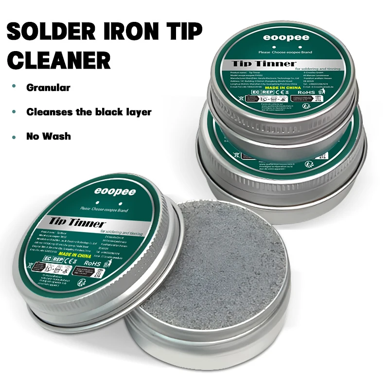 Tip Tinner Soldering Iron Lead-Free Tip Refresher Clean Paste for Soldering Tip Restoration Tip Activator