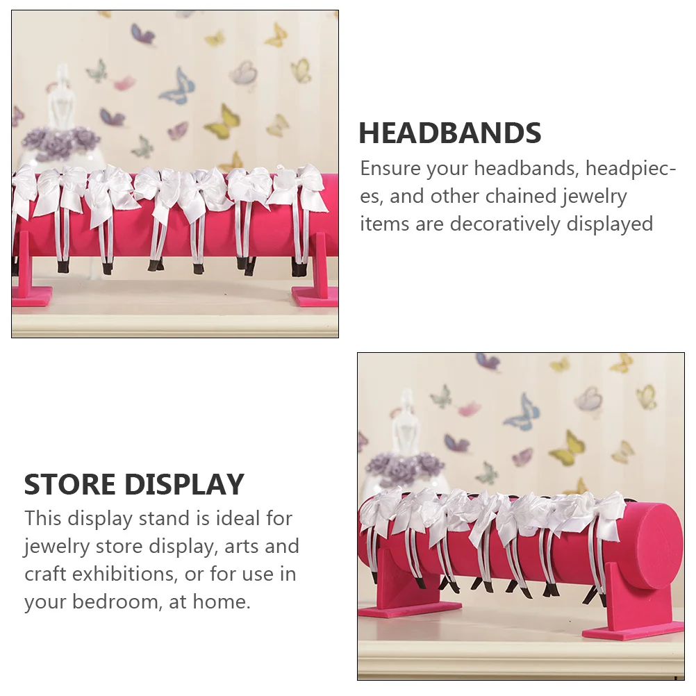 

1 шт., стеллаж для хранения резинок для волос, тканевый держатель для волос, органайзер для резинки для волос, подставка для ювелирных изделий, органайзер для девочек