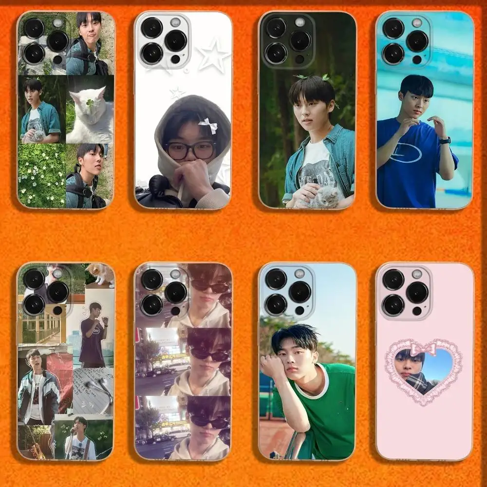

Actor C-Choi Hyun Wook Phone Case For iPhone 16,15,14,13,12,11 Plus,Pro,Max,XR,XS,Plus,E,Mini Transparent Soft Cover