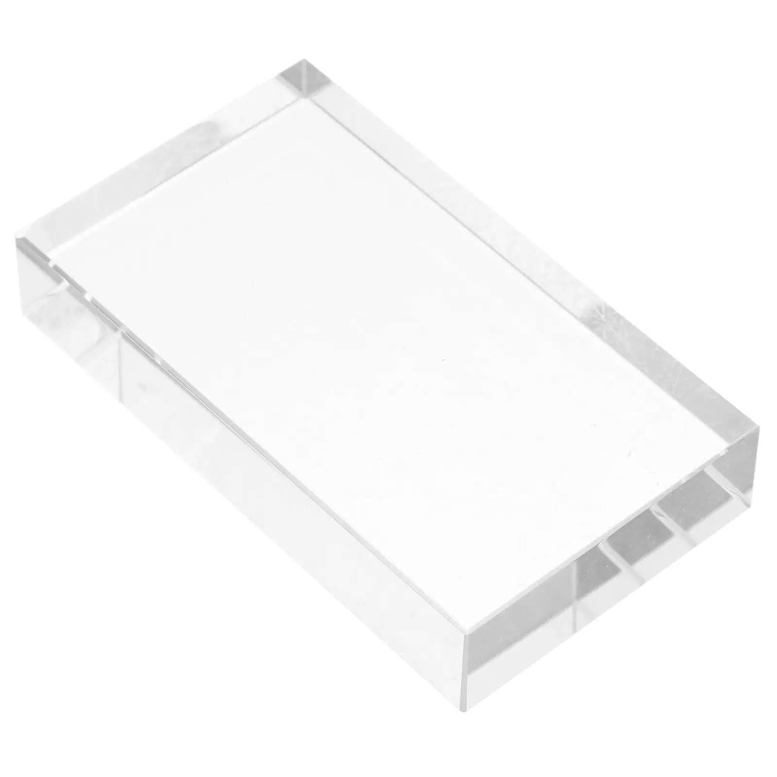 

Glass Optical Prism Rectangular Clear Light Refractor for Science Teaching Physics Experiments Classroom Lab Sun Catcher Window