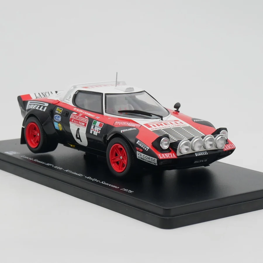 

Ixo 1:24 Scale Diecast Alloy Lancia Stratos HF WRC 1978 Toys Cars Model Classics Adult Collection Souvenir Gifts Static Display