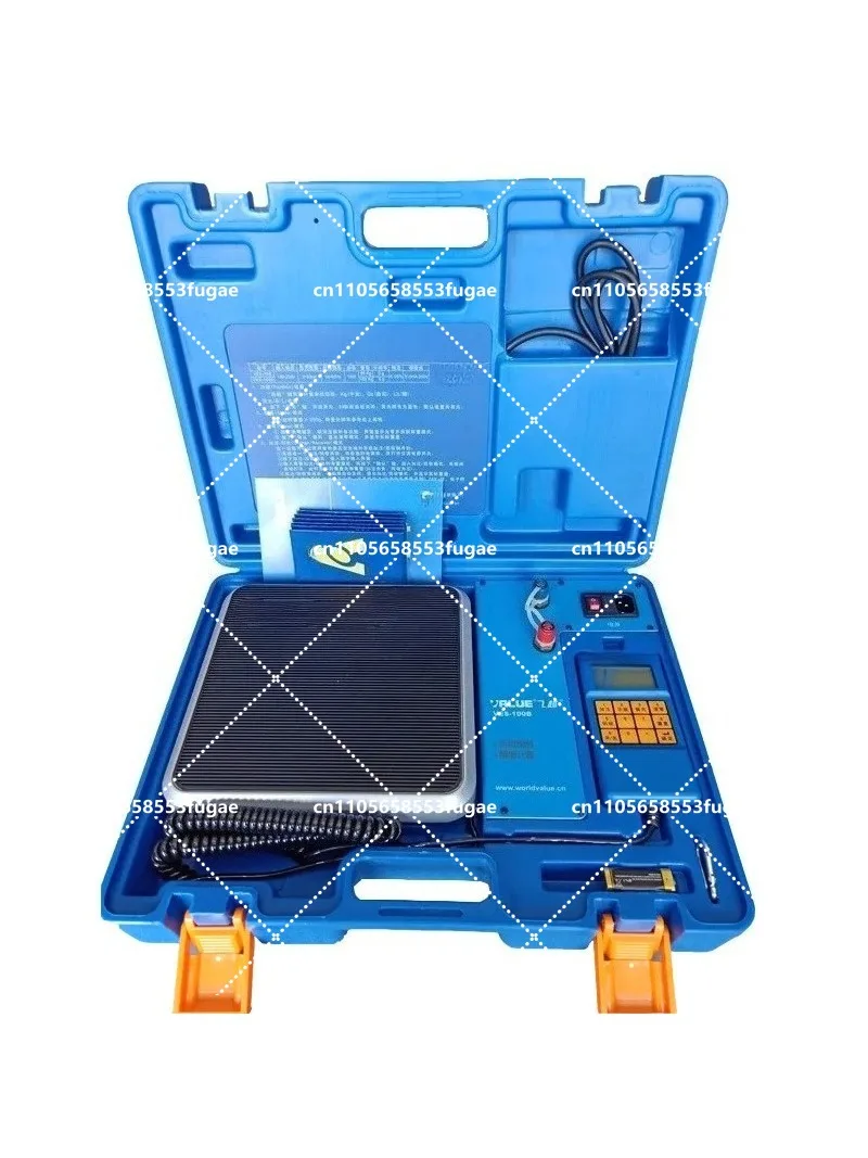 Manual Refrigerant Recovery Electronic Balance High-Precision Metal Freon Quantitative Filling Electronic Scale
