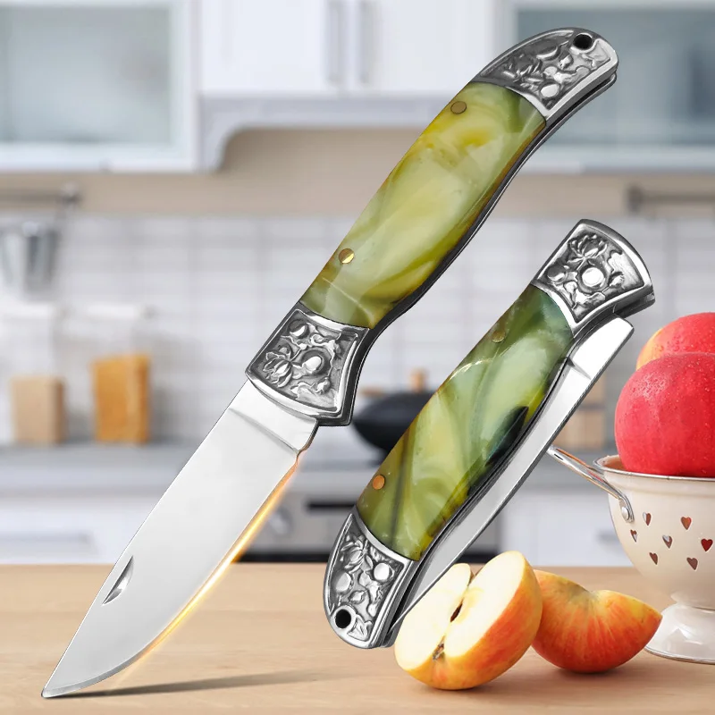 Professional Boning Knife Stainless Steel Folding Knife Meat Cleaver Cutting Fruit Butcher Knives Fish Filleting Kitchen Knives