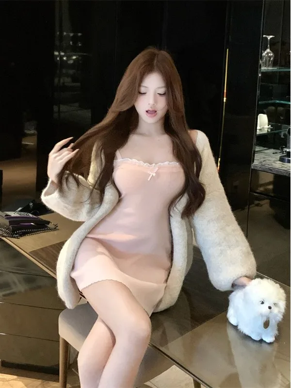 

Сексуальное трикотажное платье-футляр с кружевной отделкой, летняя новинка, для повседневной носки, из смесового хлопка, с функцией подогрева