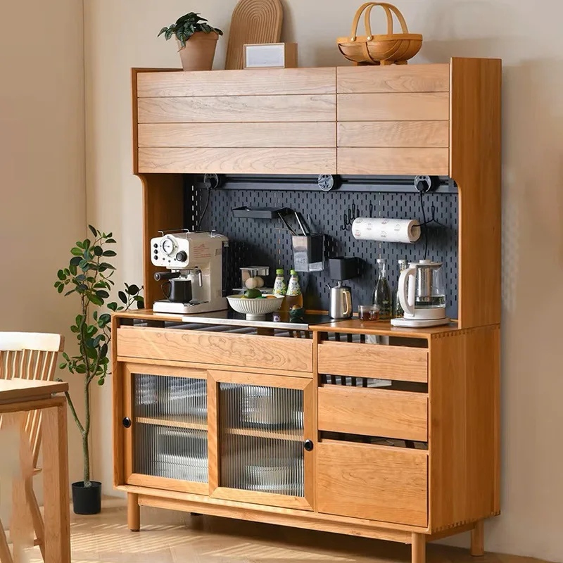 

Dining side cabinet Coffee Household locker Cabinet Tea Small apartment Kitchen integrated Locker