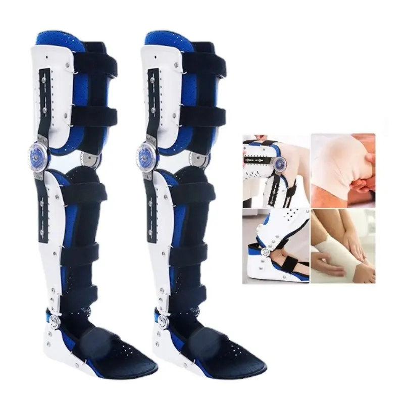 

Customizable Adjust Knee Brace Orthopedic Leg Ankle Foot Knee Joint Fixation Support