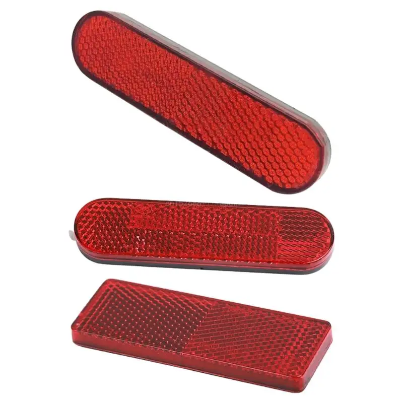 Weather Resistant Rear Safety Reflectors High Visibility for Motorbikes