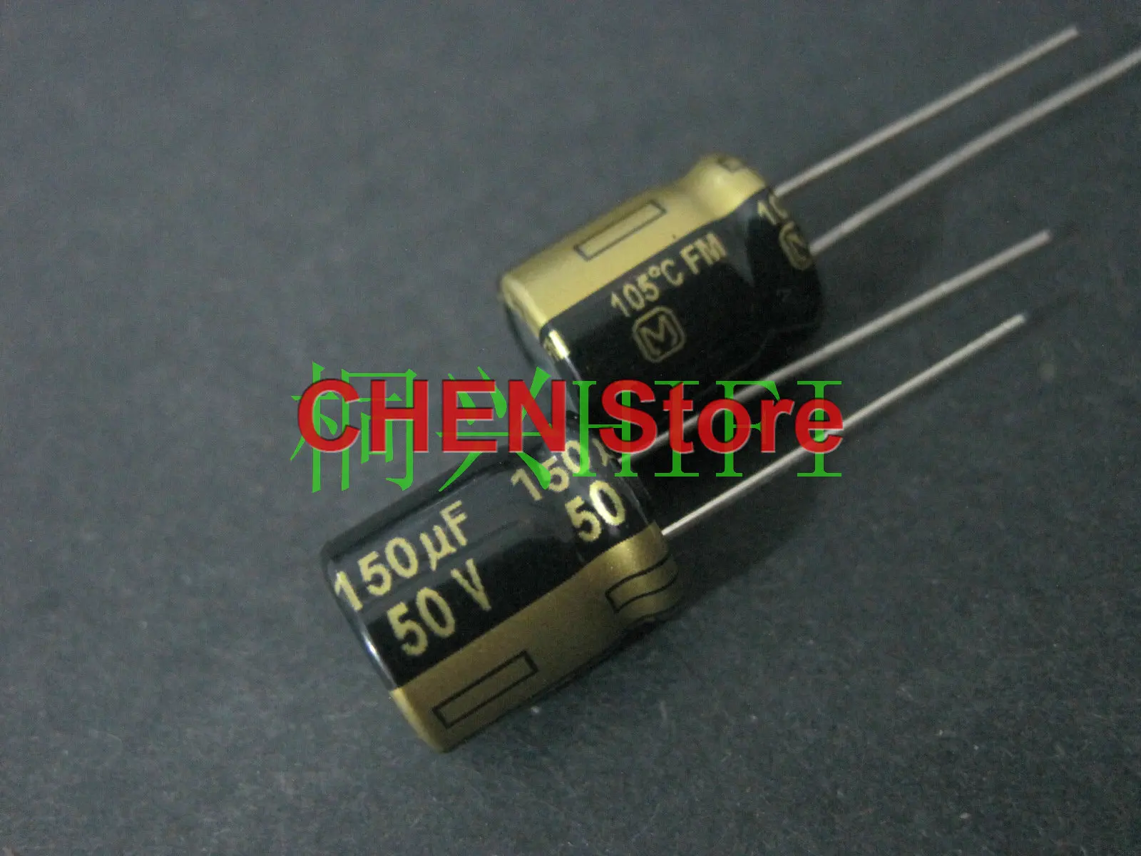 

20PCS matsushita capacitor FM Series 50V150UF 10X12.5MM ultra low internal resistance Electrolytic Capacitor 150uf 50v