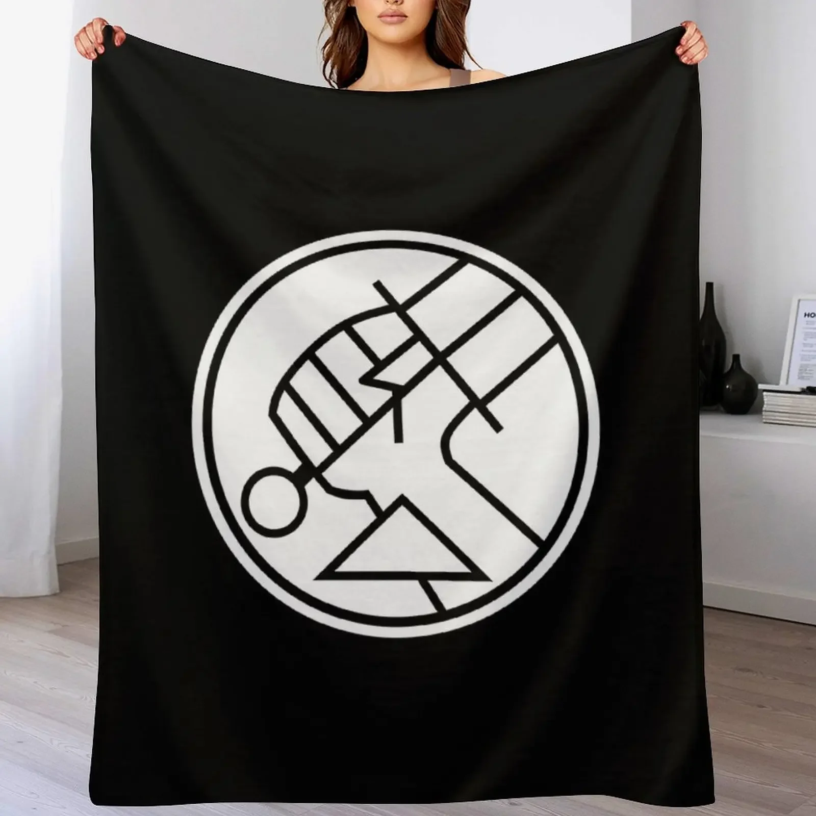 

hellboy bprd Throw Blanket Fashion Sofas for sofa Furrys Hair Blankets