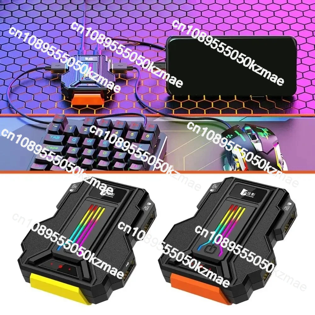 2025 Hot Sale: Gamwing Hunter Lieying Hunter Pro Gaming Keyboard Mouse Converter Adapter Smart Mapping Wireless BT USB Interface