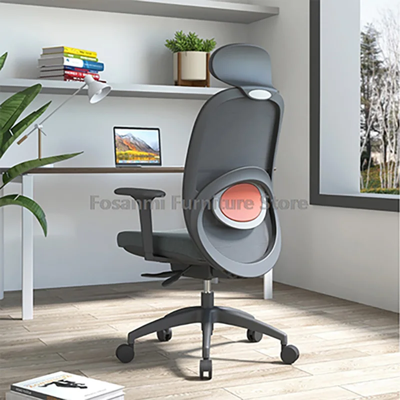High-Back Ergonomic Mesh Office Chair with Headrest Comfort Adjustable Stylish Desk Chairs Sturdy Gaming Computer Chair for Home