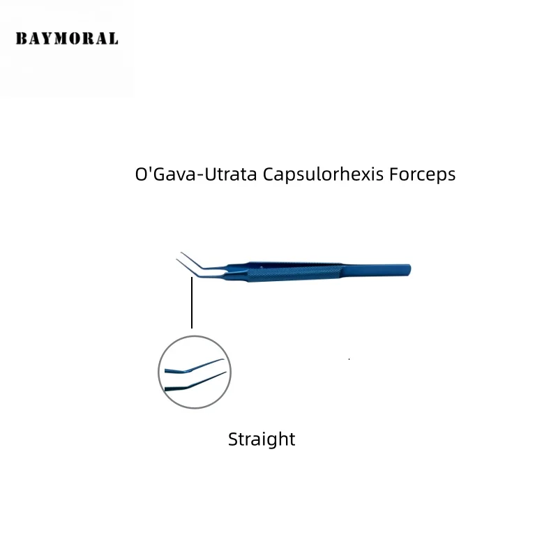 أحدث ملقط Capsulorhexis أداة طبية من التيتانيوم لجراحة العين #2