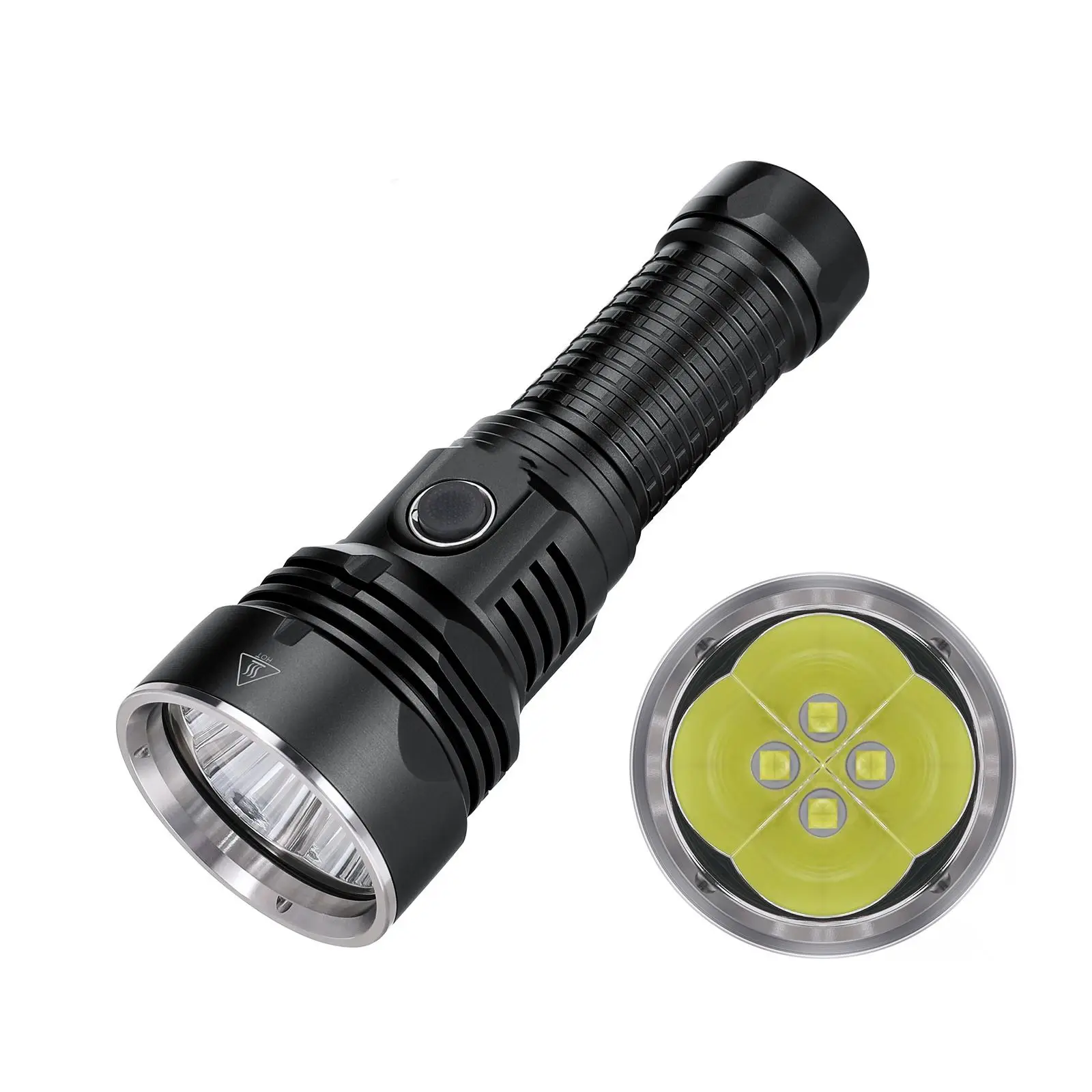 

Flashlight High Lumen Strong Flashlight With Powerful Portable Battery Type-C Rechargeable Versatile LED Spotlight