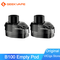 2pcs Original GeekVape B100 Empty Pod Cartridge 4.5ml Fit For Electronic Cigarette B100 Aegis Boost Pro 2 Kit / P Series Coil