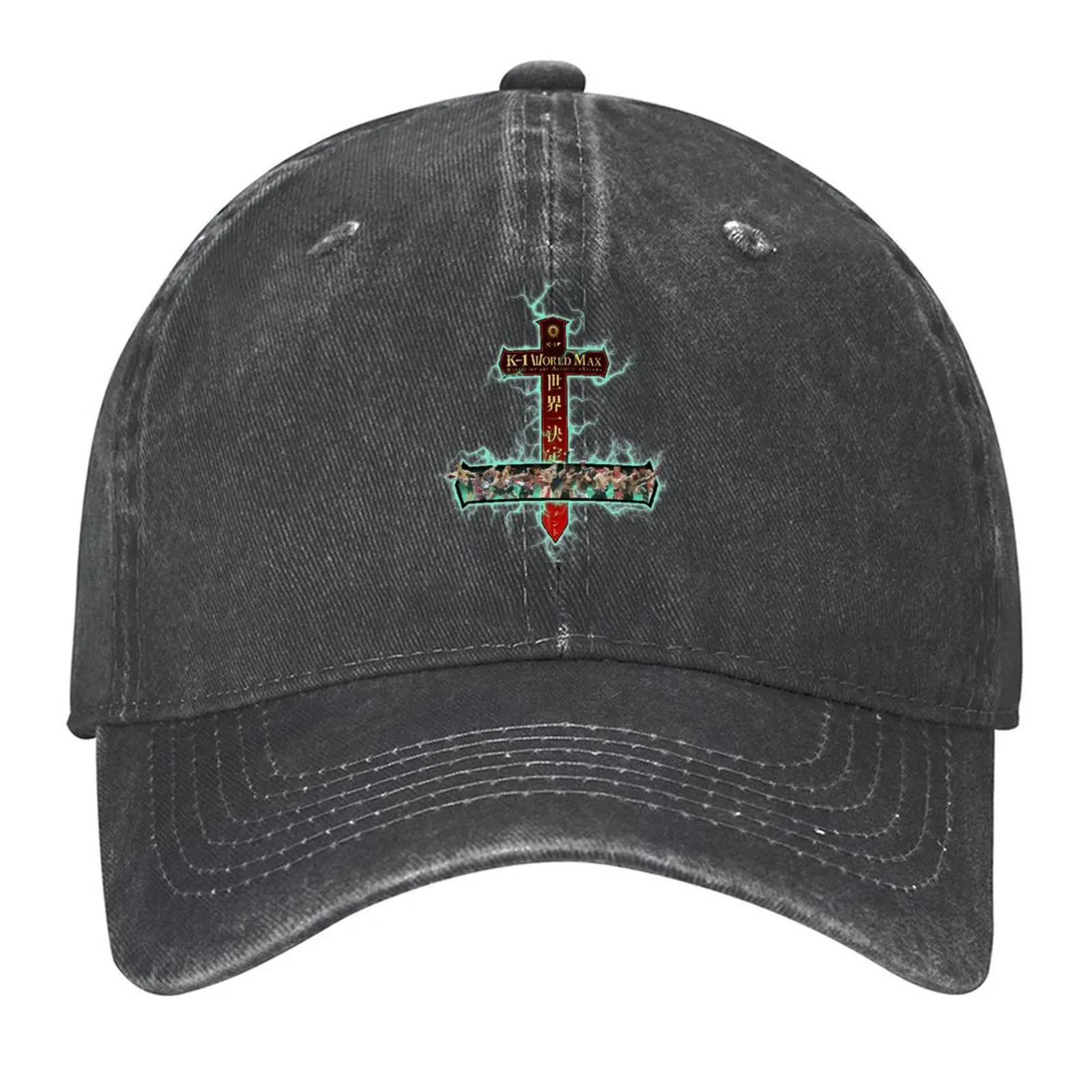 

K-1 MAX Poster yellow light by shunsuke Baseball Cap derby hat black Golf Wear |-F-| Baseball For Men Women's