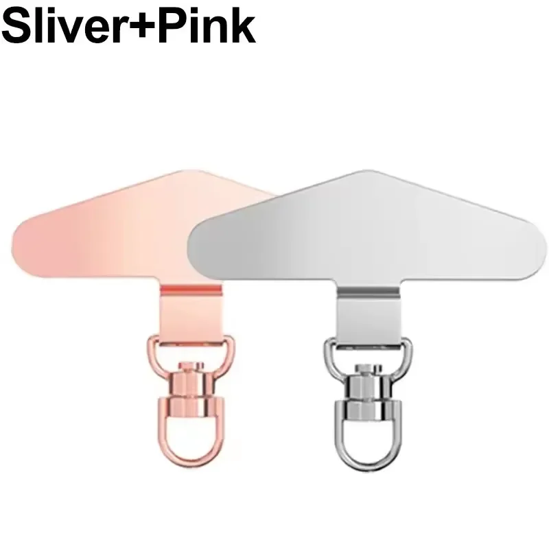 Anti-verloren telefoonkoord Universele vervangende connector Tether Tab Clip Metalen kaartpadadapter voor IPhone Samsung Secure Fit