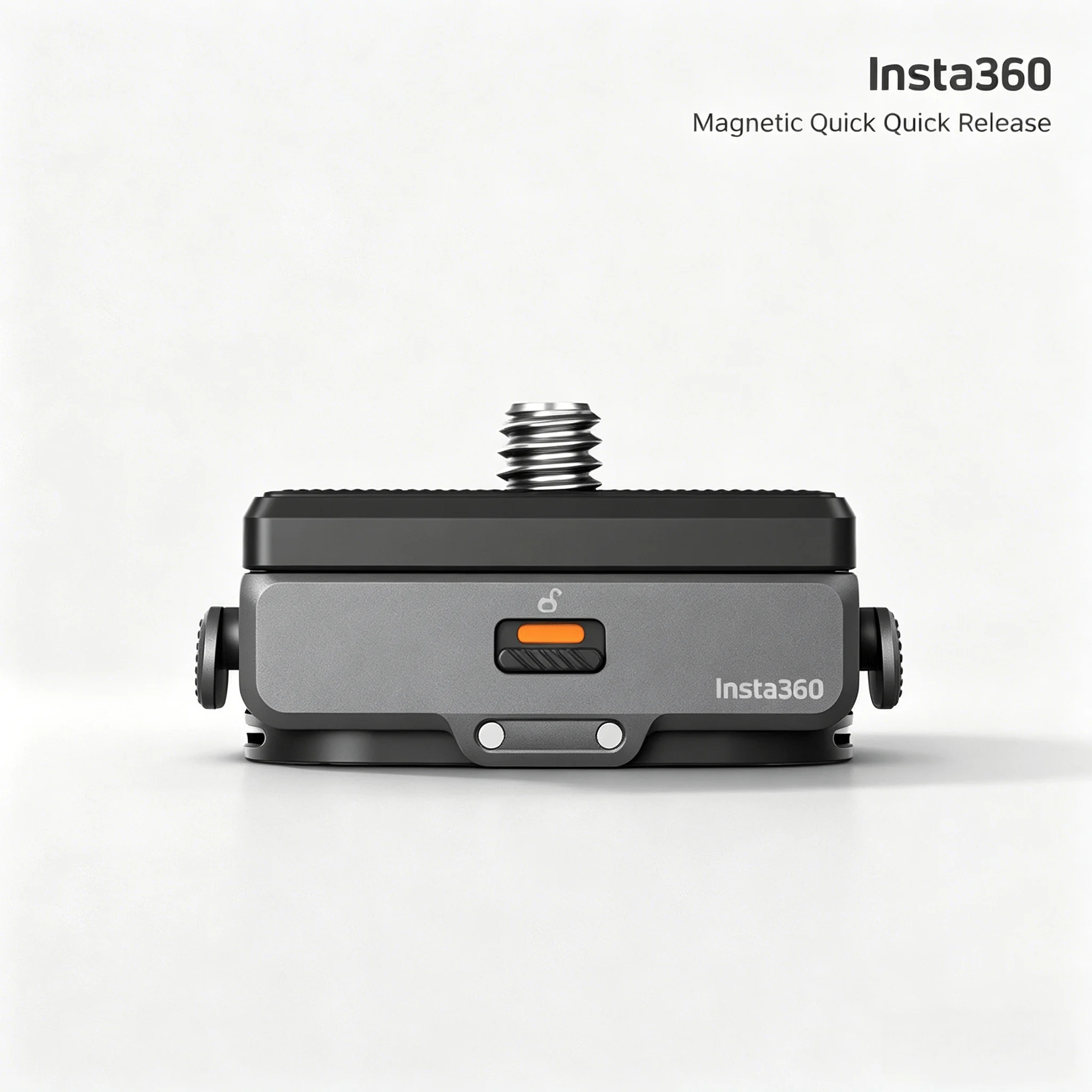 

Secure Lock Holder, For Insta360, Magnetic Quick Release Mount 2.0, Lightweight Body, 1/4" & Two-Claw Interface for Multi Models