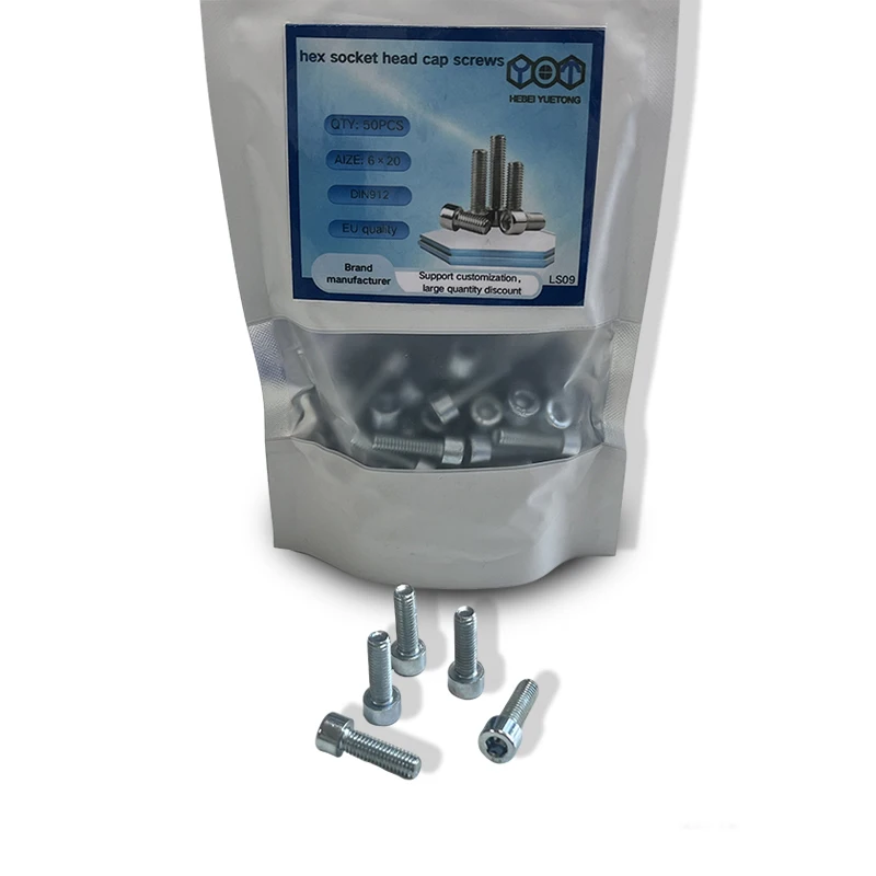

High Tightness Carbon Steel Hexagon Bolts with High Tightening Torque Resistance for Furniture Customization and Reinforcement