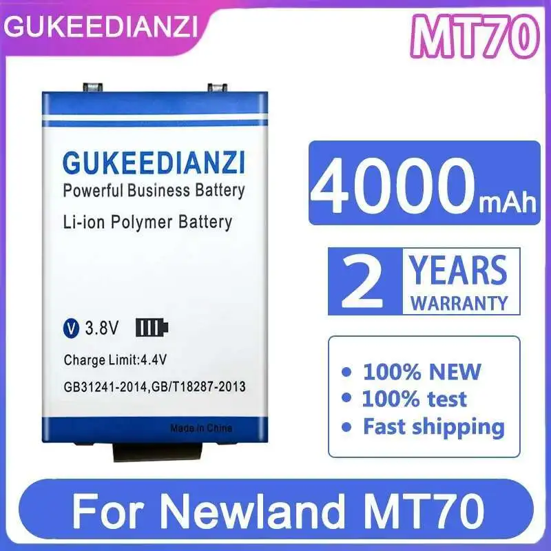 

4000Mah Good Low-Temperature Performance For Newland MT70 Handheld Data Collector Battery
