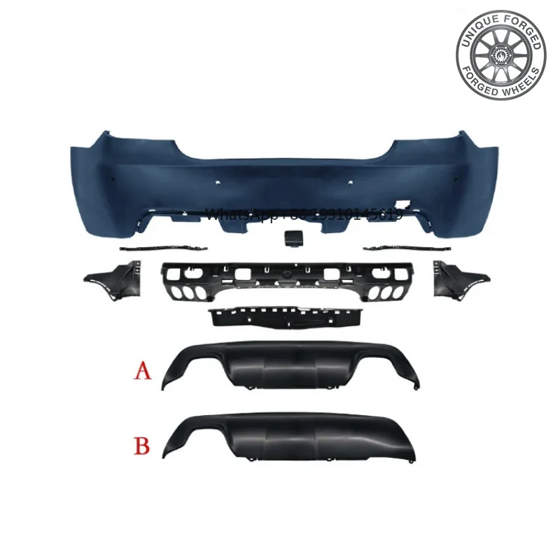 

Комплект обвесов в стиле MT для BMW 5 серии E60 2004-2010: передний и задний бамперы, задняя накладка