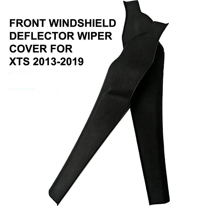 Front Windshield Wrap Corner Trim UV Resistant Rubber Wiper Side Cover for Car Exterior Protection Accessory