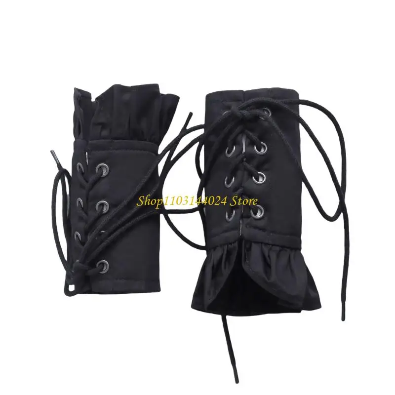 N5KE Элегантный ложные рукава манжеты на запясть