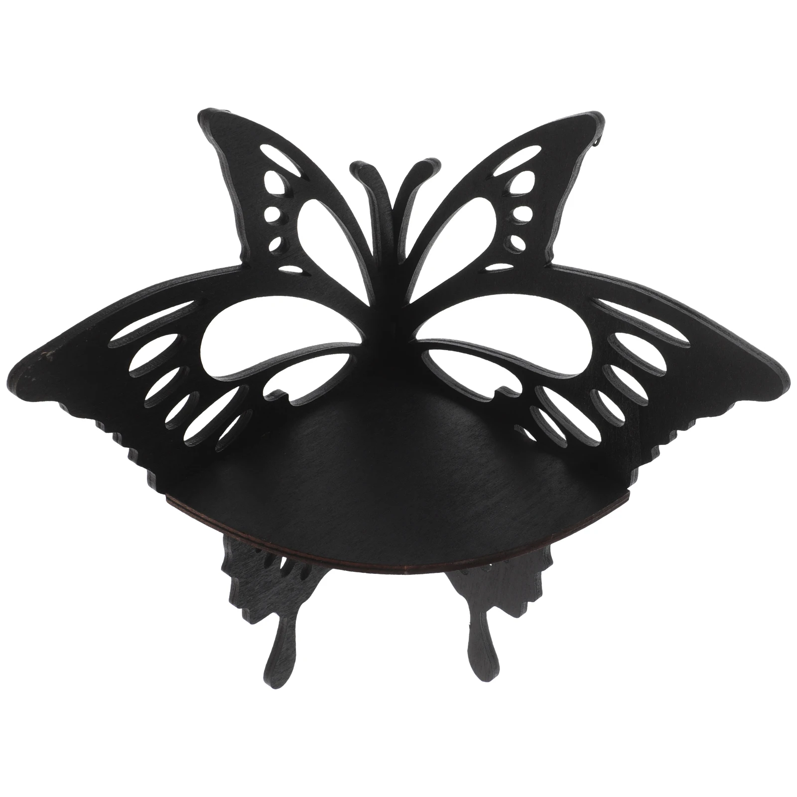 

Butterfly Wall Hanging White Floating Shelf Wood Material Storage Shelves Bedroom Bathroom Living Room Vintage Style