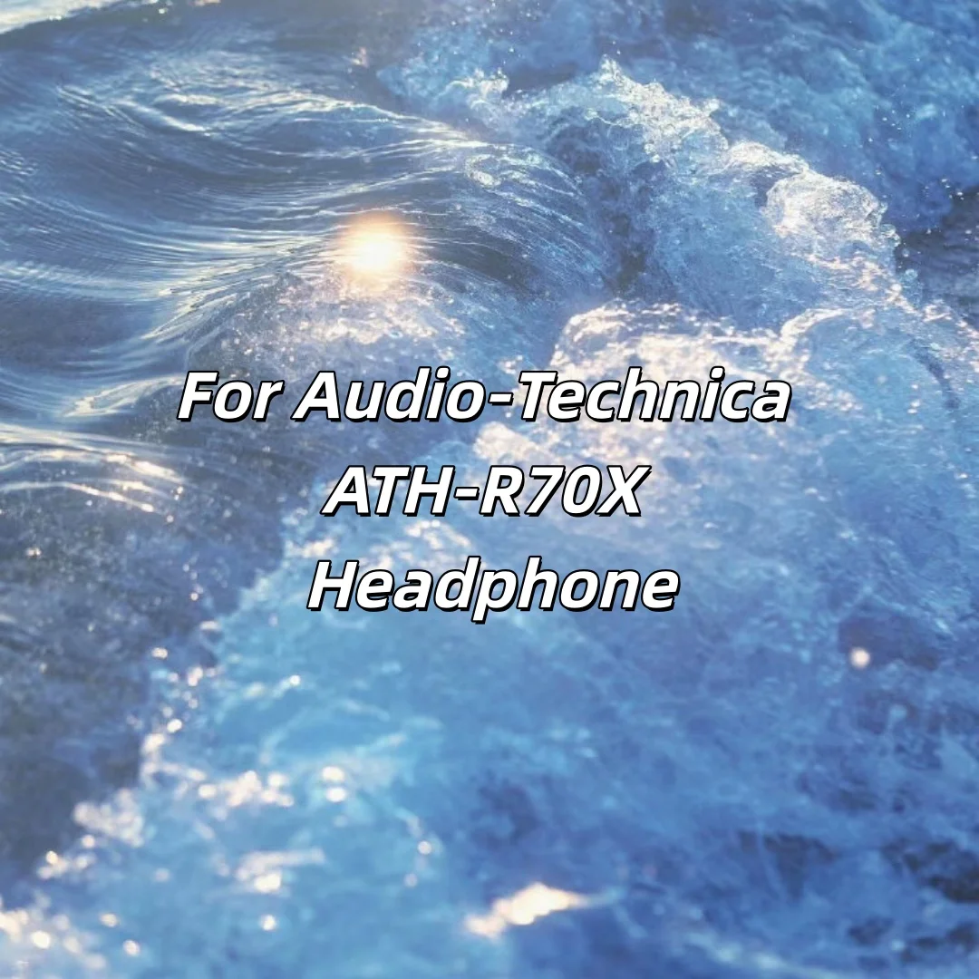 Graphene Type2 Plated Silver 7N OCC Sleeve Earphone Cable For Audio-Technica ATH-R70X Headphone 8149