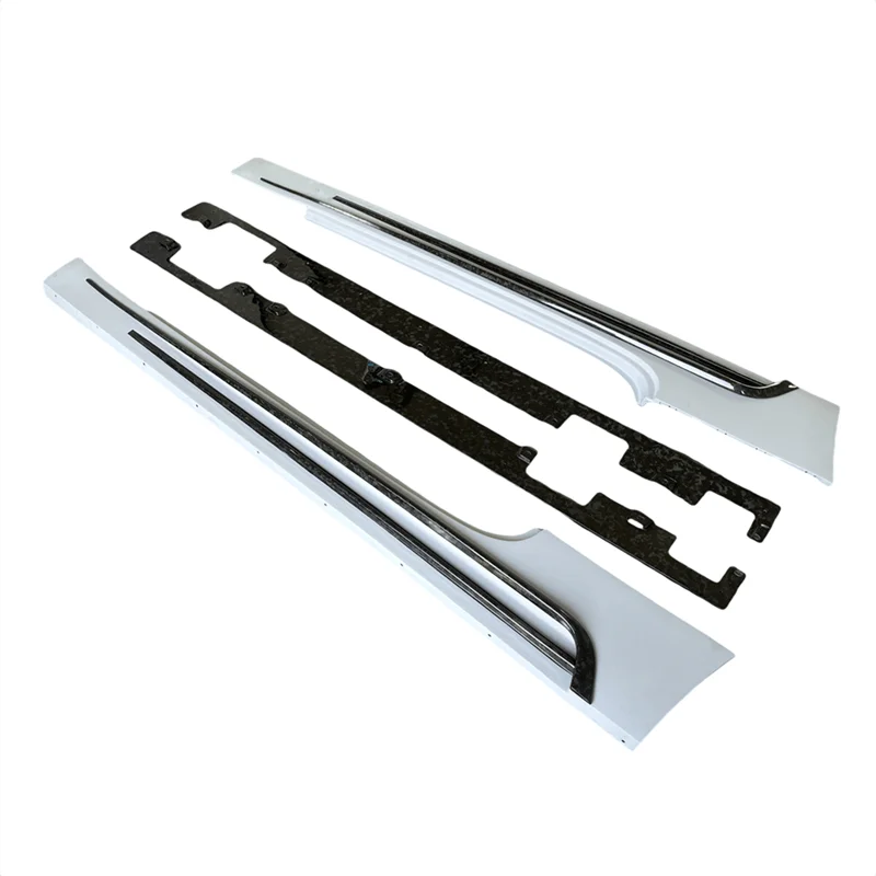 

Suitable for Rolls Royce Phantom Shadow Modified M-style Forged Carbon Fiber Side Skirts, One Pair