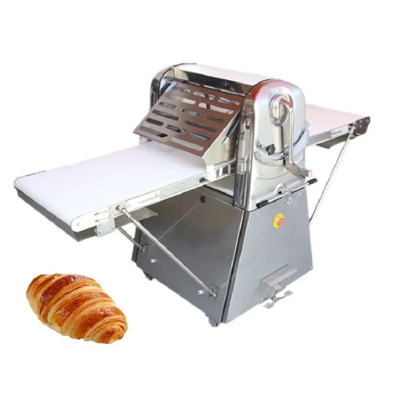 CE Croissant Small Roller Puff Pastry Dough Sheeter Bakery Laminating Machine For Bread Laminator Patisserie 220v Shop Equipment