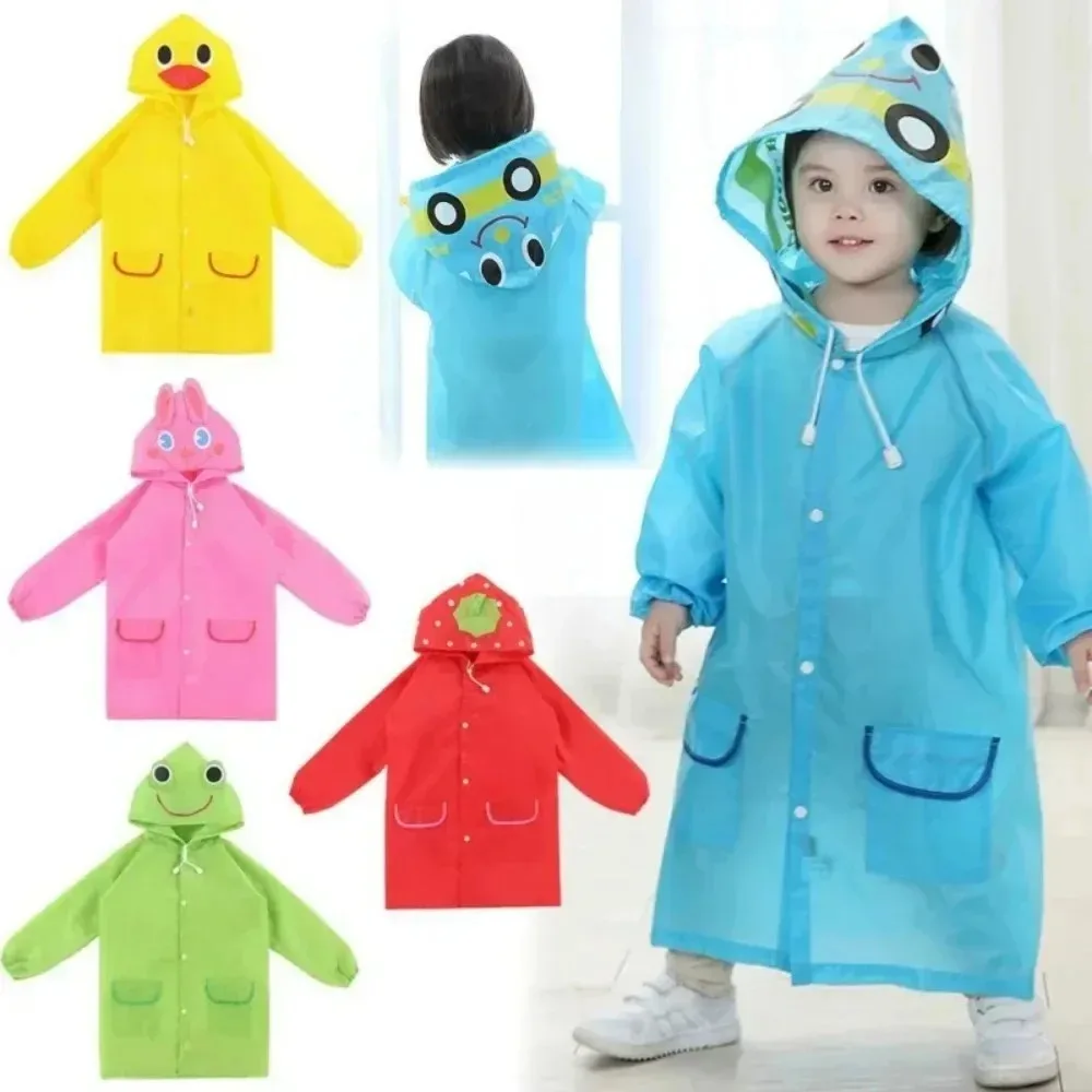 Children Raincoats Animal Style Waterproof For Children Folding Rain Coat Outdoor Waterproof Kids Raincoat Boys Girls Rainwear