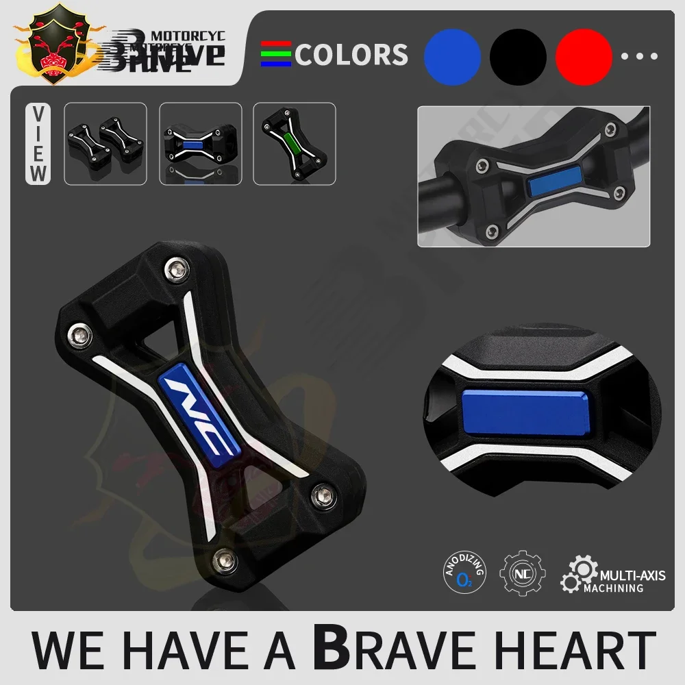 

For Honda NC 750X NC750X NC750 X 2018 2019 2020 2021 2022 Motorcycle Accessories Engine Guard Bumper Decor Block Protectors