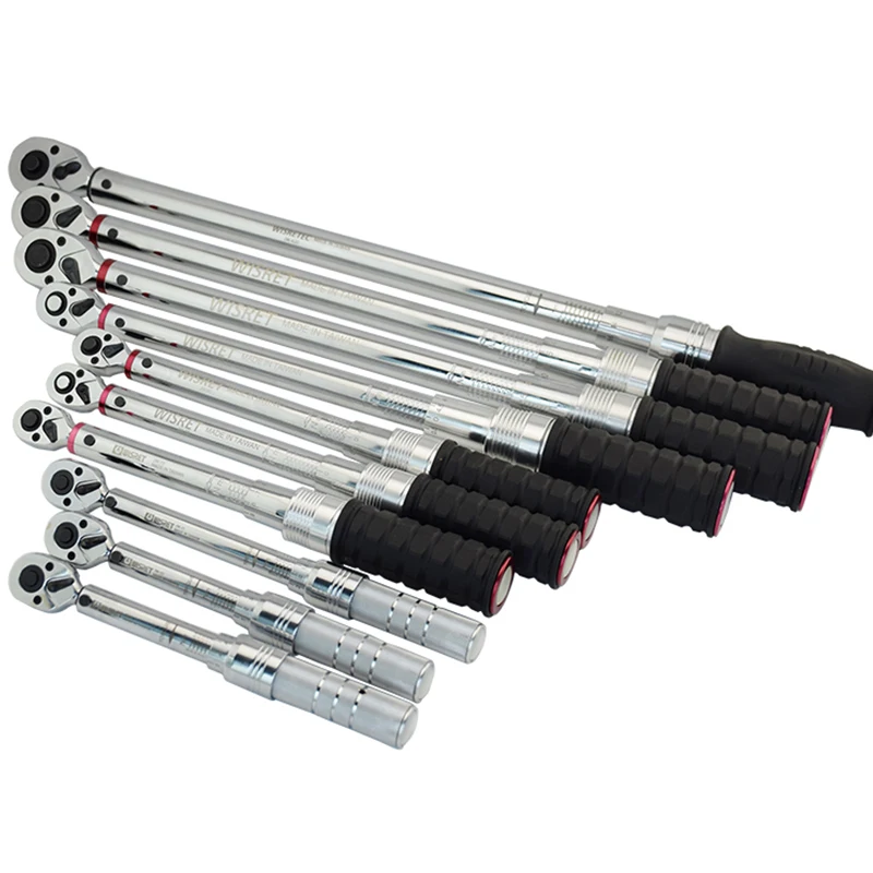 Taiwan Manufacturing Industrial Preset Torque Wrench Adjusting 2-10NM Mini Torque Spanner 1/4DR