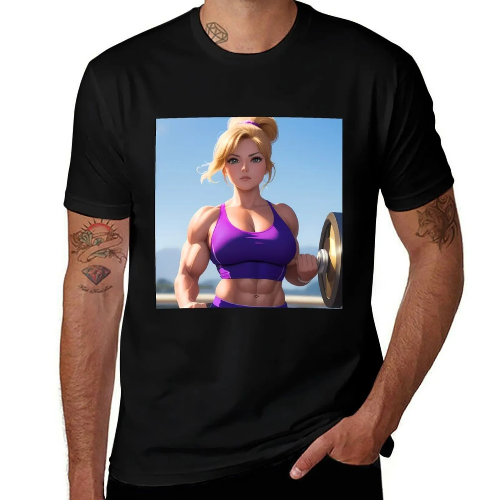 

Muscle Mommies Series T-Shirt animal prinfor boys basketball graphic tees gifts for boyfriend funny t shirts men