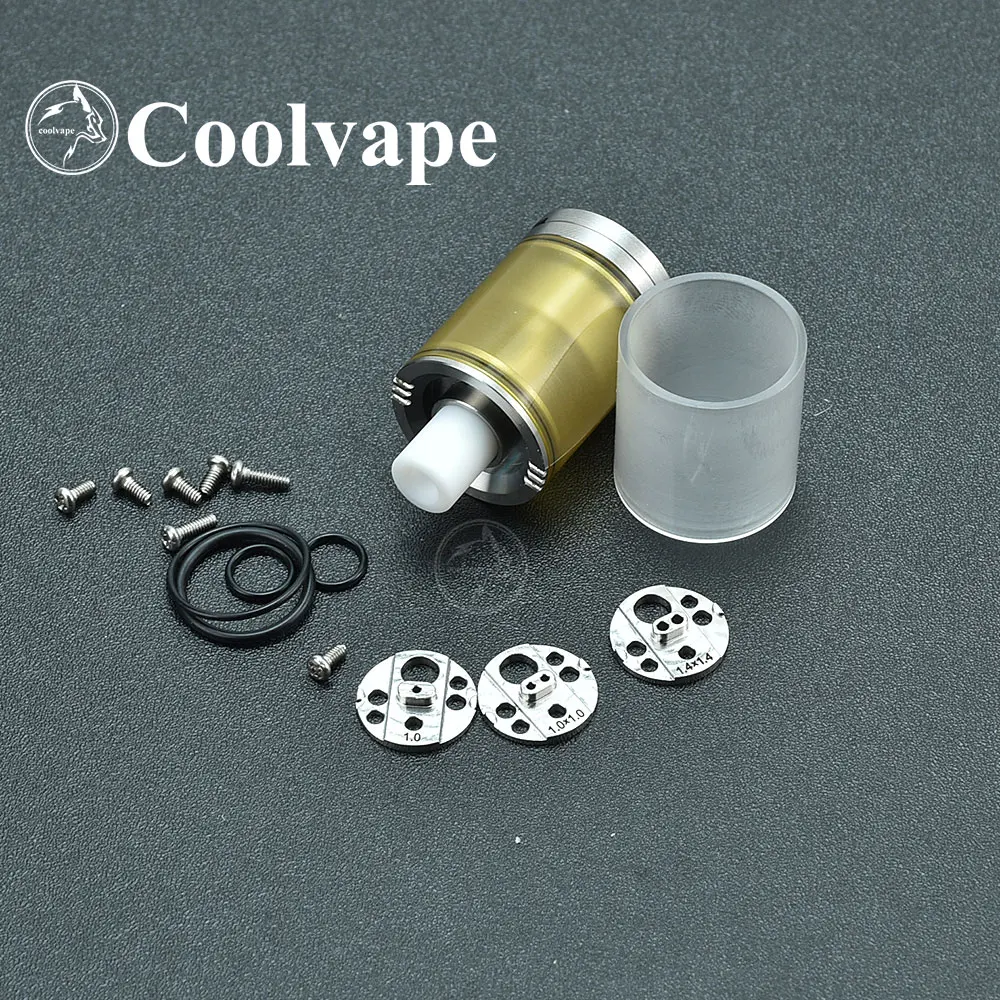 WOLFCOOLVAPE Vaporizer Holy Atty Mea Culpa MTL 22mm Vape Atomizer RTA Tank Vaporizer 316ss 3.5ml rta atomizer tank - gallery image 3