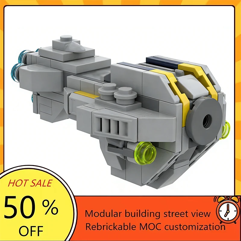 

141PCS Popular Space War Movie Model MOC Building Bricks Spaceship Modular Technology Gifts Holiday Assemble Children Toy Suit