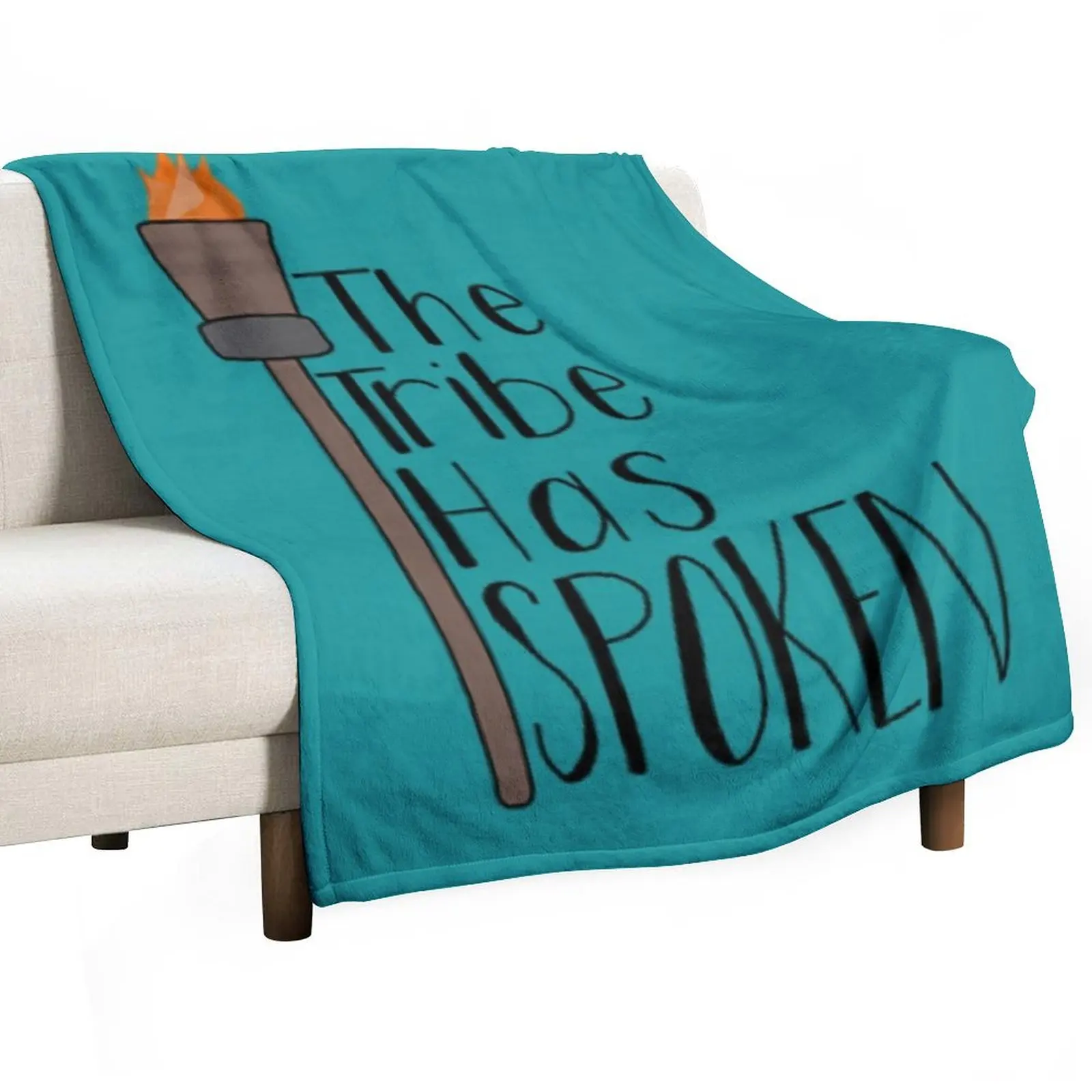 Survivor The Tribe Has Spoken \t \t Throw Blanket for babies Summer Camping warm for winter Blankets