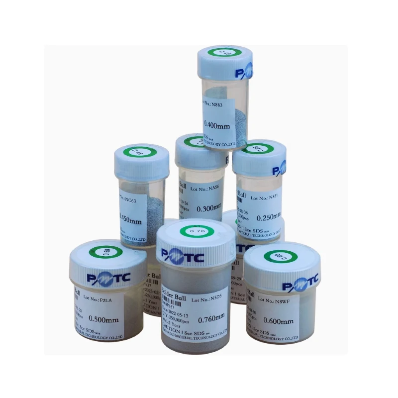 PMTC имеет оригинальные свинцовые шарики 250000 и жестяные бусины средней температуры для размещения шариков BGA.