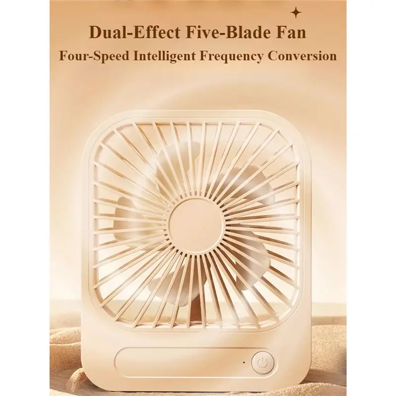 พัดลมระบายความร้อนแบบพกพา ชาร์จผ่าน USB รุ่น 180 °   การออกแบบบางเฉียบแบบแม่เหล็กปรับความเร็วได้ 4 ระดับสำหรับการศึกษาที่บ้านและที่ทำงาน