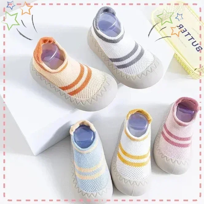 

Classic Style Safe Non-slip Baby Toddler Socks Shoes, Dreamy Colors, Fashionable Steps For Baby, Baby Floor Shoes Socks Indoor