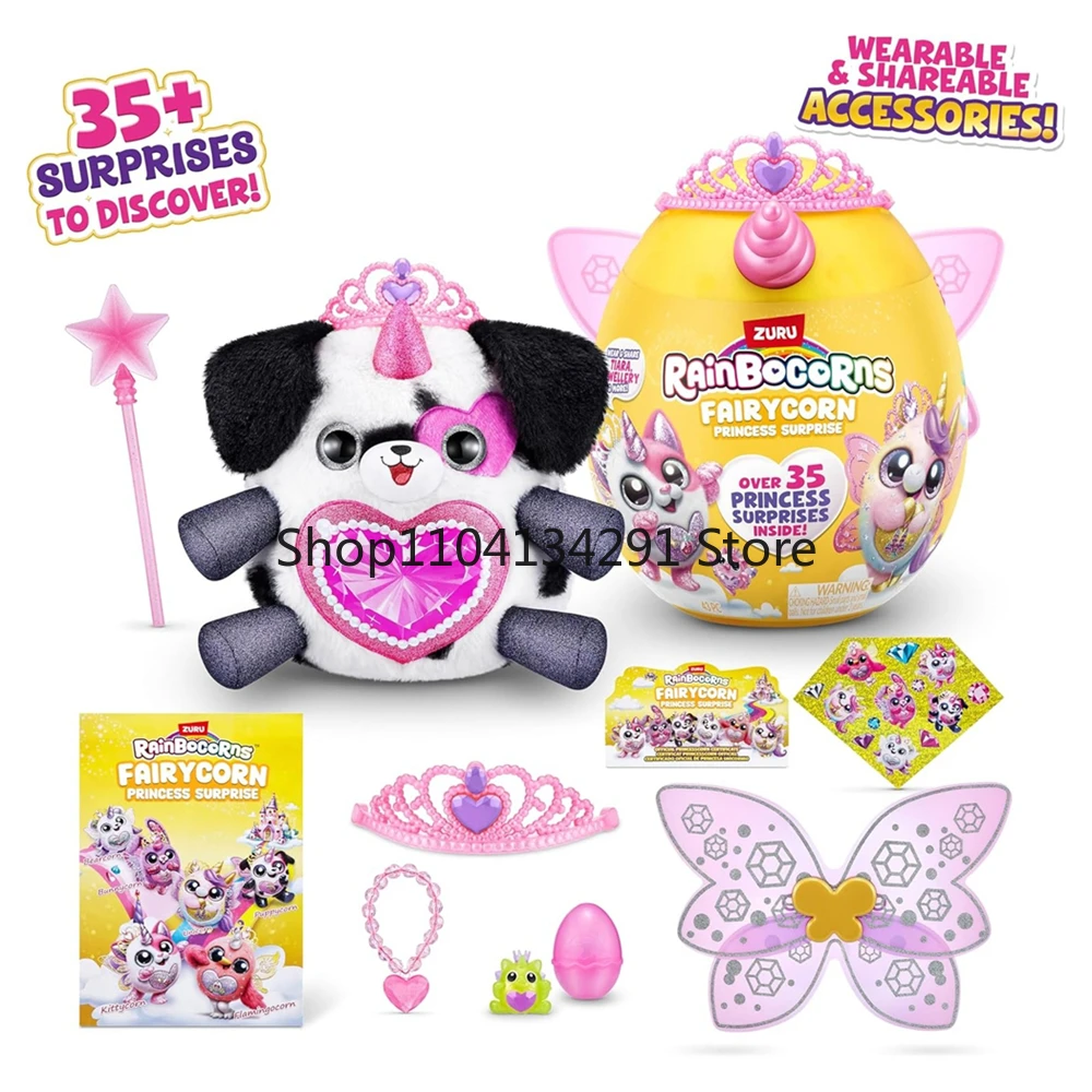 ZURU Rainbocorns Fee Prinses Verrassing Eenhoorn Magisch Ei Blind Box Collectible Wearable Fairy Wings Cadeaus voor meisjes